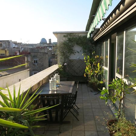 Historical Naples With Panoramic Terrace Apartment Exterior foto