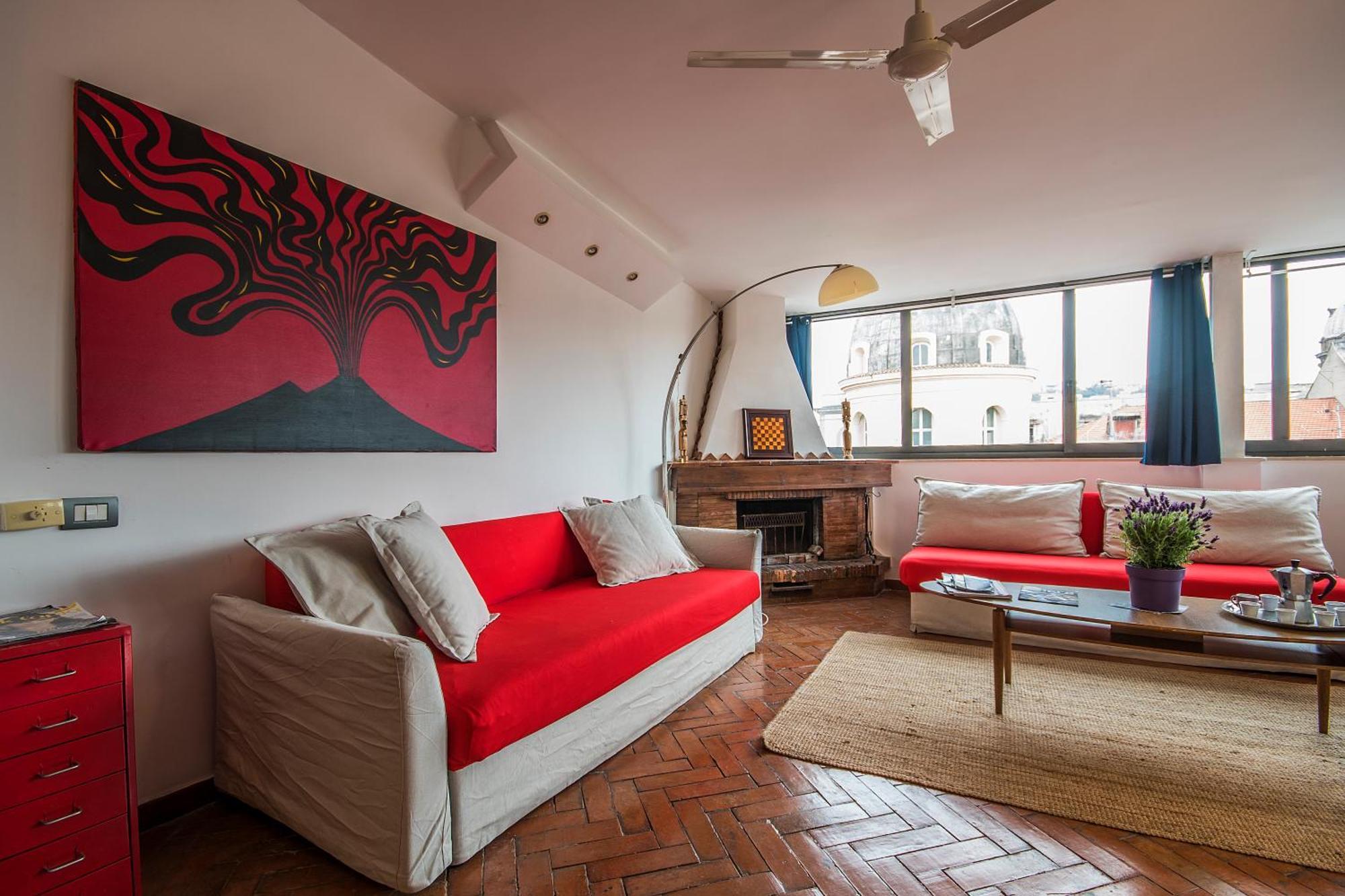 Historical Naples With Panoramic Terrace Apartment Exterior foto
