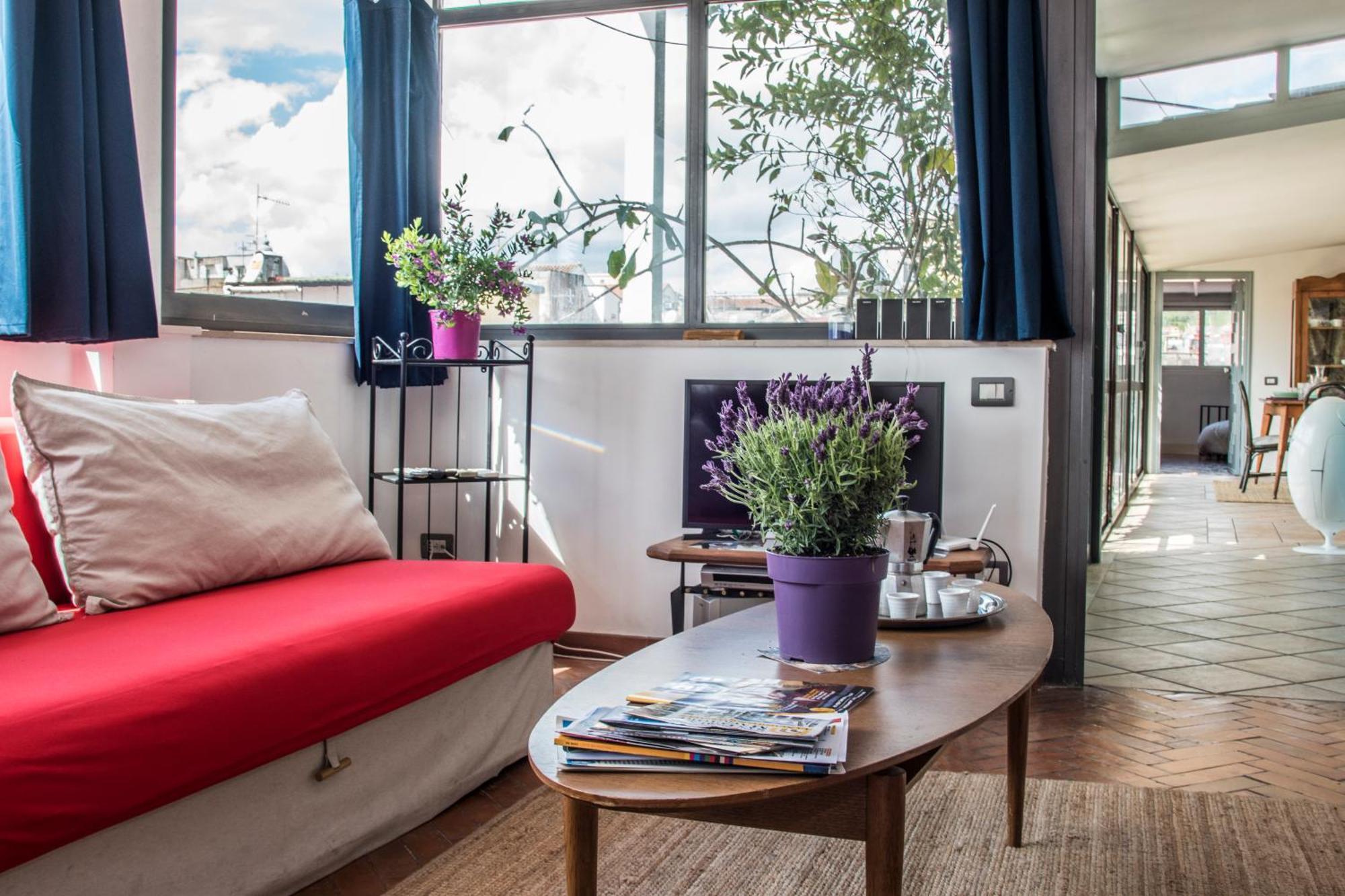 Historical Naples With Panoramic Terrace Apartment Exterior foto