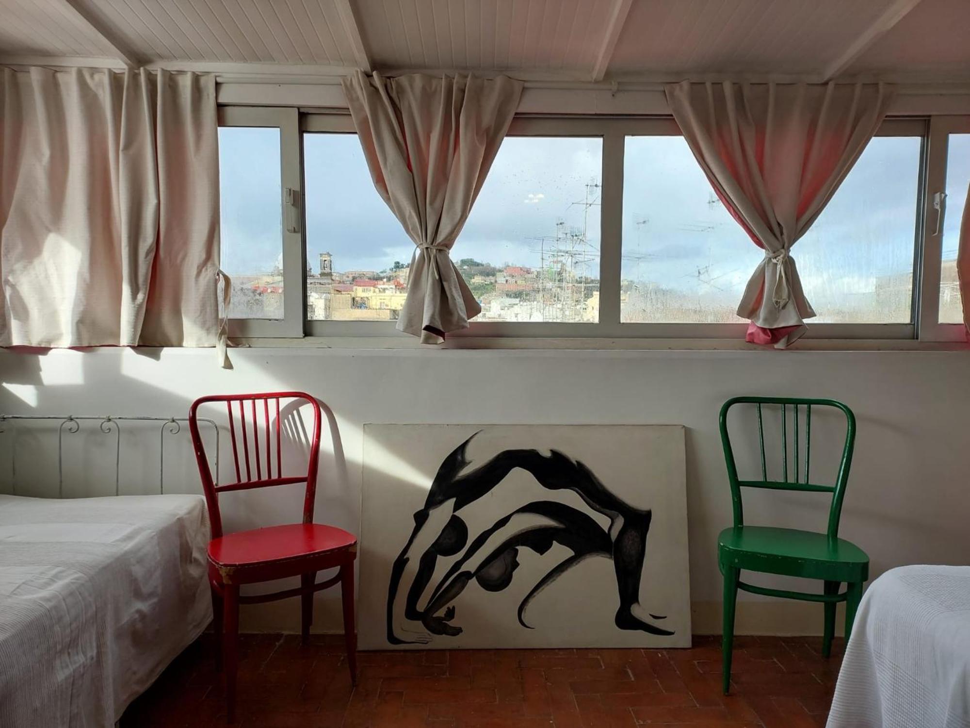 Historical Naples With Panoramic Terrace Apartment Exterior foto